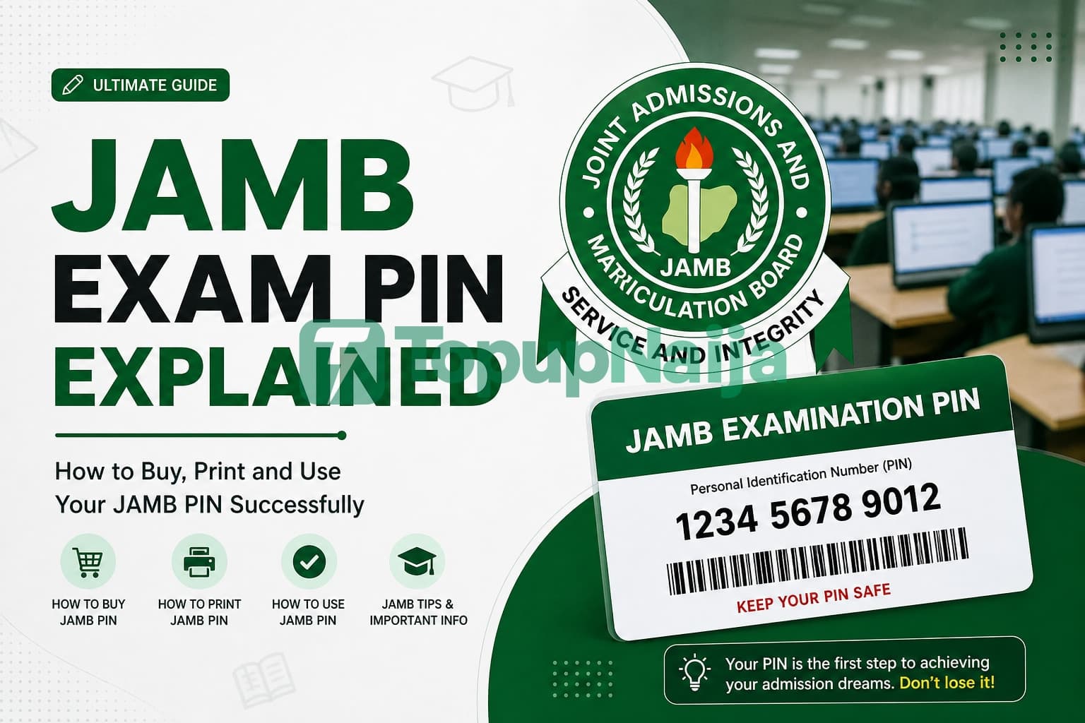 How to Get Your JAMB Registration PIN Quickly and Securely